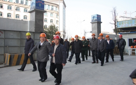 原市委常委、常務(wù)副市長(zhǎng)楊建新視察中興大廈